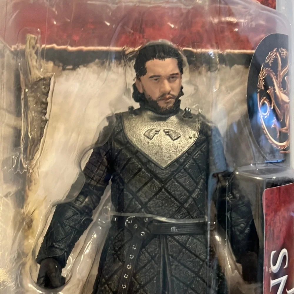 Game of Thrones Jon Snow Action Figure - Black‎ and Red